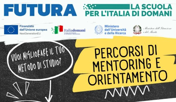 PNRR - percorsi di mentoring e orientamento